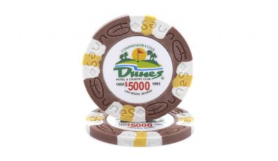 5 000 dunes poker chip
