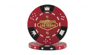 5 fabulous las vegas poker chip
