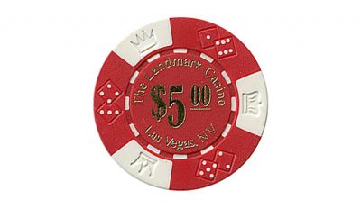 5 landmark casino poker chip 5 landmark casino poker chip