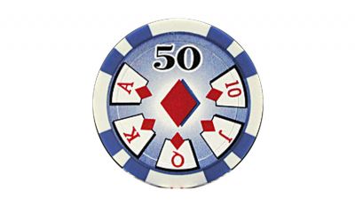 50 high roller poker chip