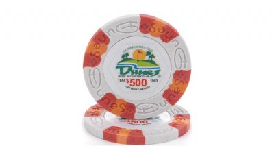 500 dunes poker chip