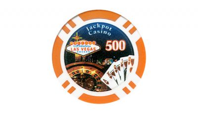 500 jackpot las vegas poker chip 500 jackpot las vegas poker chip