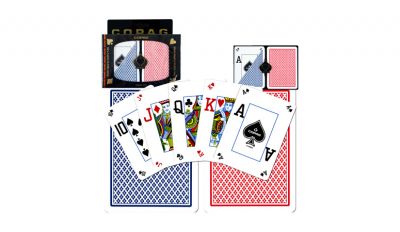 Copag blue and red peek index playing cards Copag blue and red peek index playing cards