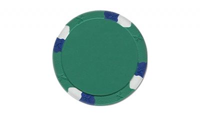 Green lucky bee large poker chip Green lucky bee large poker chip