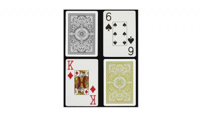Kem black and gold jumbo index playing cards Kem black and gold jumbo index playing cards