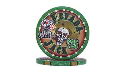 Nevada jacks 25 poker chip