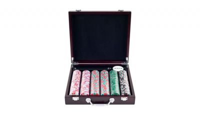 Nexgen pro poker chip set with cigar tray