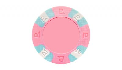 Pink custom pro classic poker chip Pink custom pro classic poker chip