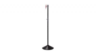 6 foot 2 piece steel pole and 20 inch weighted base 6 foot 2 piece steel pole and 20 inch weighted base