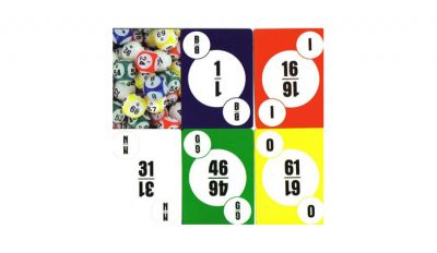 Bingo calling card deck