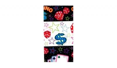 Casino party table cover
