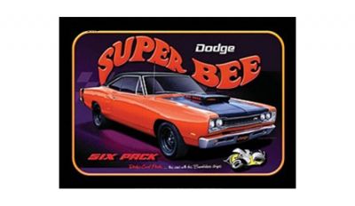 Dodge super bee tin sign