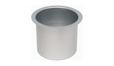 Jumbo aluminum gray cup holder