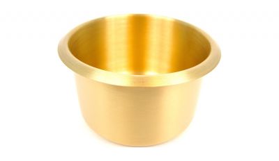 Jumbo brass cup holder