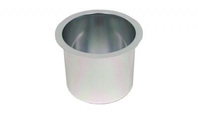 Jumbo silver aluminum cup holder