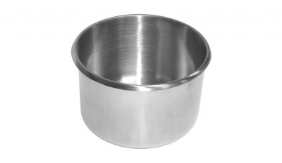 Jumbo stainless steel cup holder