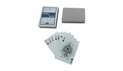 King of king blue playing cards