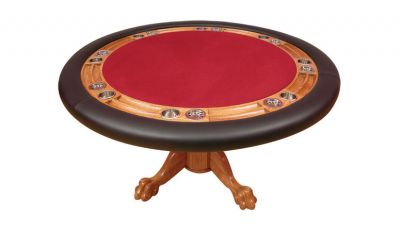 Premium round poker table