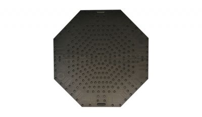Dark green octagon table top