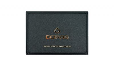 Copag black and gold regular index playing cards
