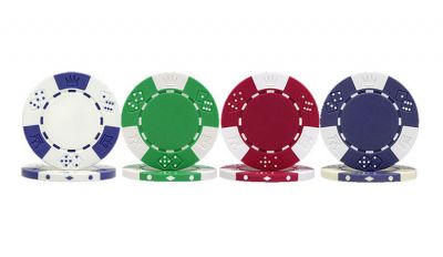 500 landmark aluminum poker chip set