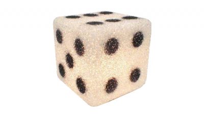 Decorative party dice lamp