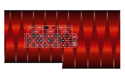 Custom roulette layout