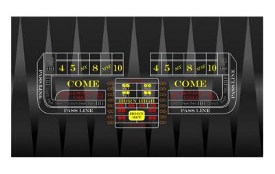 Custom craps layout