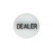 White dealer button