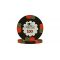 100 world tophat cane poker chip