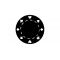 Black 11 5g suite poker chip