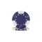 Blue lucky crown poker chip