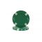 Green big slick poker chip