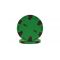 Green monaco six stripe poker chip