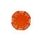 Orange royal suited poker chip