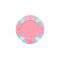 Pink custom pro classic poker chip