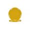 Yellow 5 spot poker chip