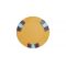 Yellow lucky bee edge spot poker chip