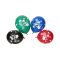 Casino theme latex balloon 10 pack