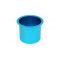 Jumbo aluminum blue cup holder