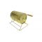 Medium brass raffle drum