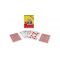 Modiano red regular index playing cards