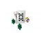 Poker party cluster supershape mylar balloon