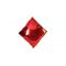 Red diamond 2 sided mylar balloon