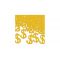 Gold dollar sign confetti