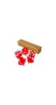 Red casino craps dice